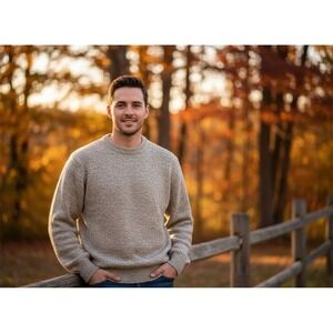 Cabincore Workwear Vintage Chore Fisherman Cozy Gorpcore Grunge Sweater